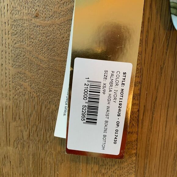 PATBO Palmeria Bikini bottoms hi waist XS - Picture 5 of 5